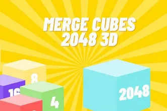 Merge cubes 2048 3D